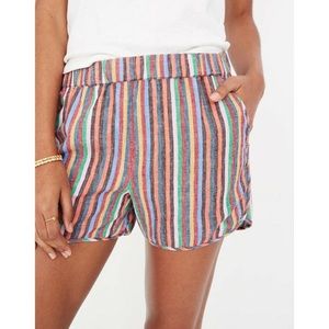 Madewell linen shorts